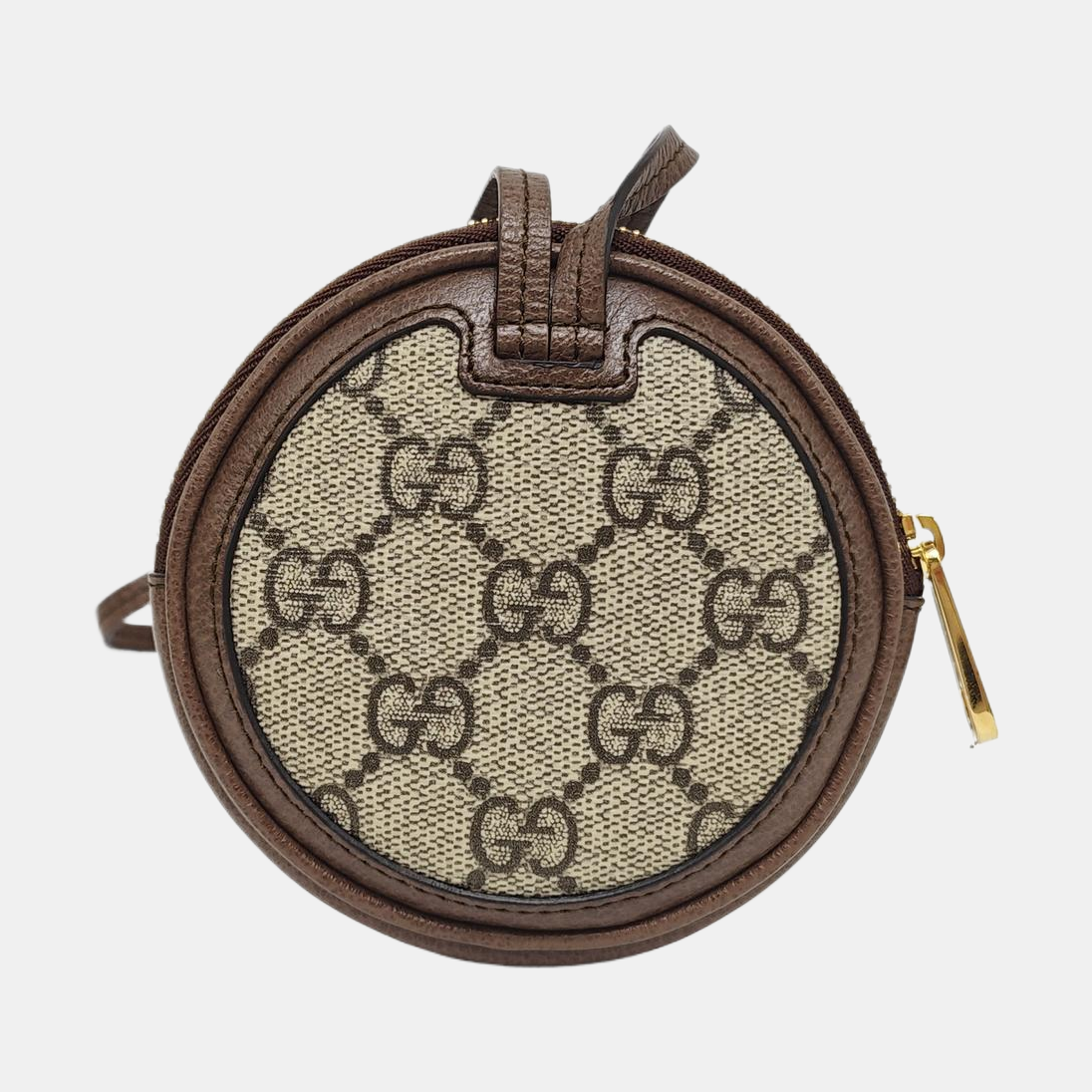 Ophidia Mini Monogram Coated Canvas Beige