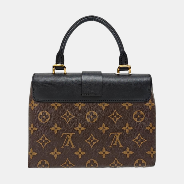 LOCKY BB Monogram Coated Canvas Brown