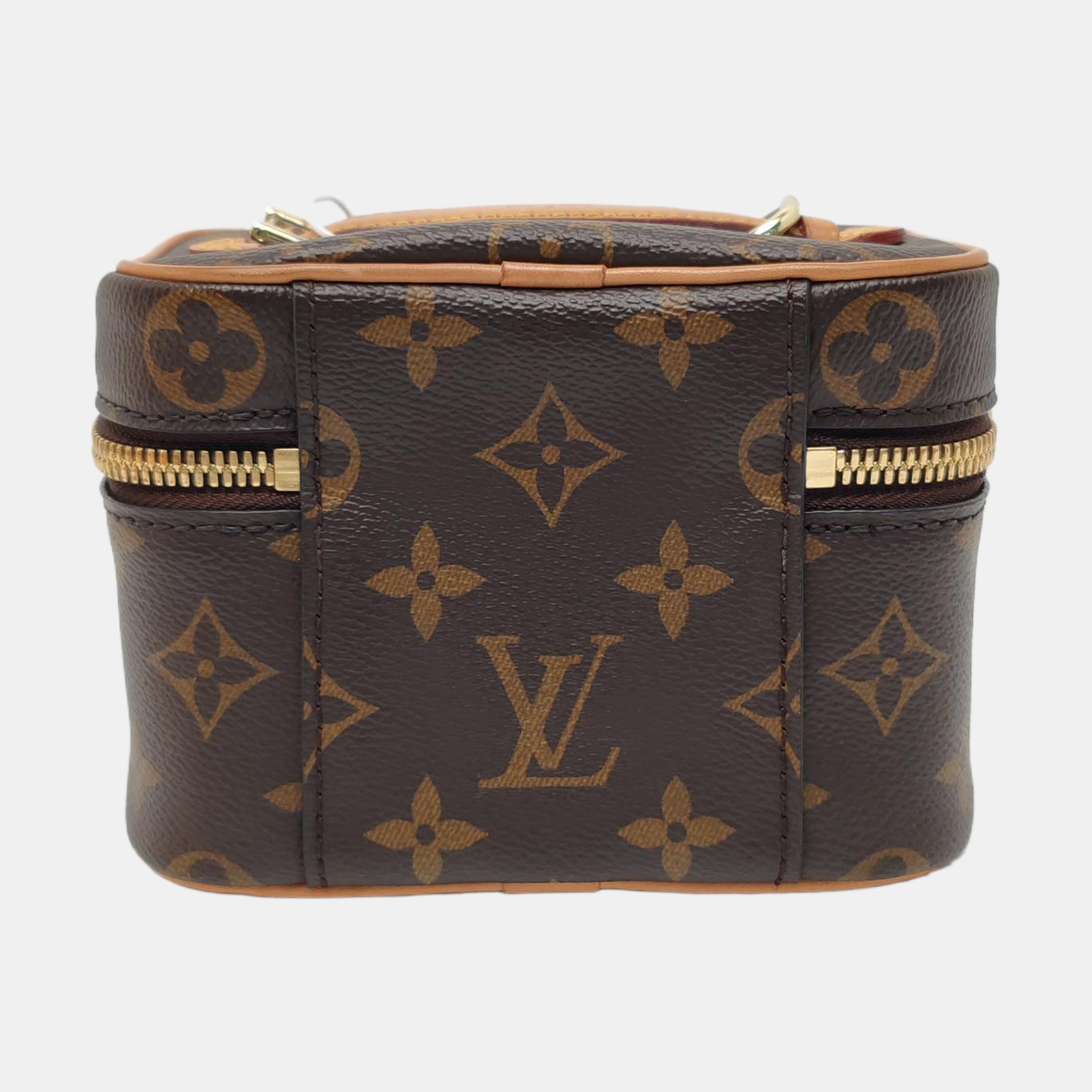 NICE Super Mini Monogram Coated Canvas Brown