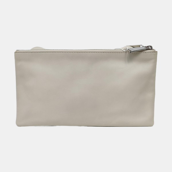 Calfskin Crossbody Bag White