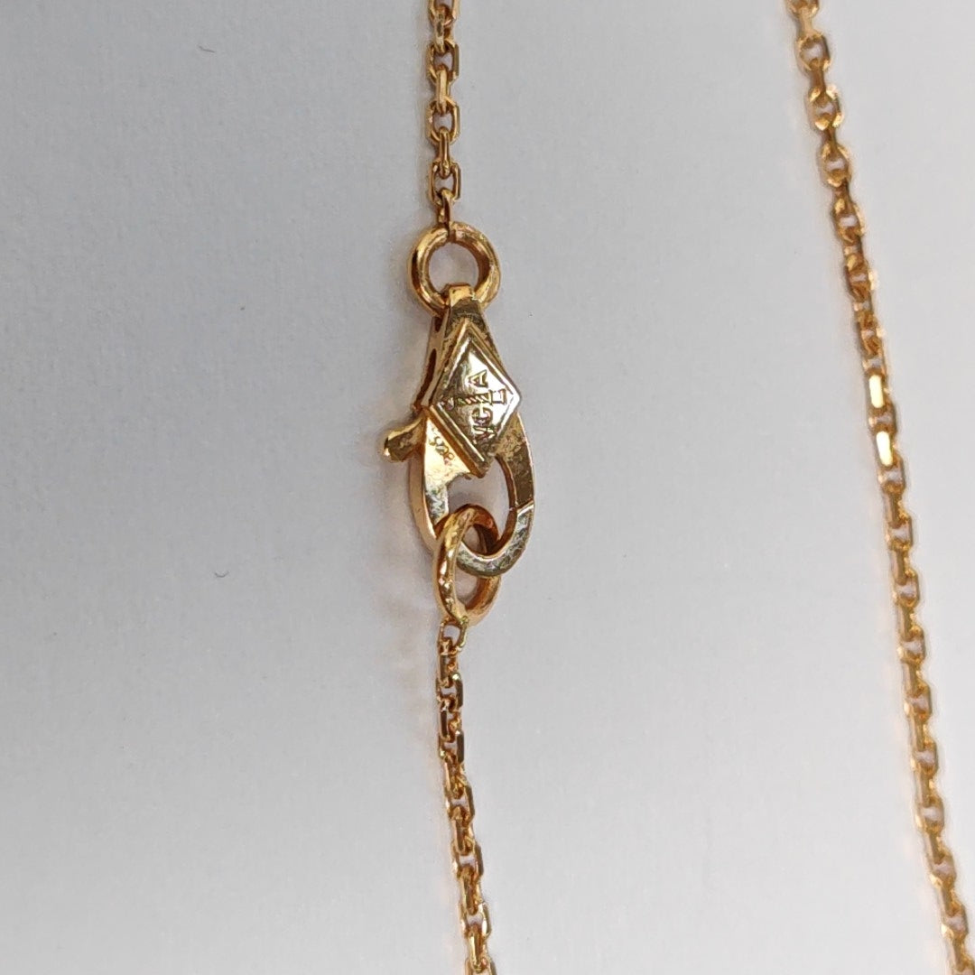 Sweet Alhambra 18k Rose Gold Necklace