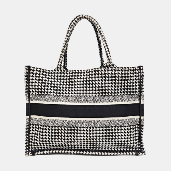 Book Tote Medium Canvas Multicolor