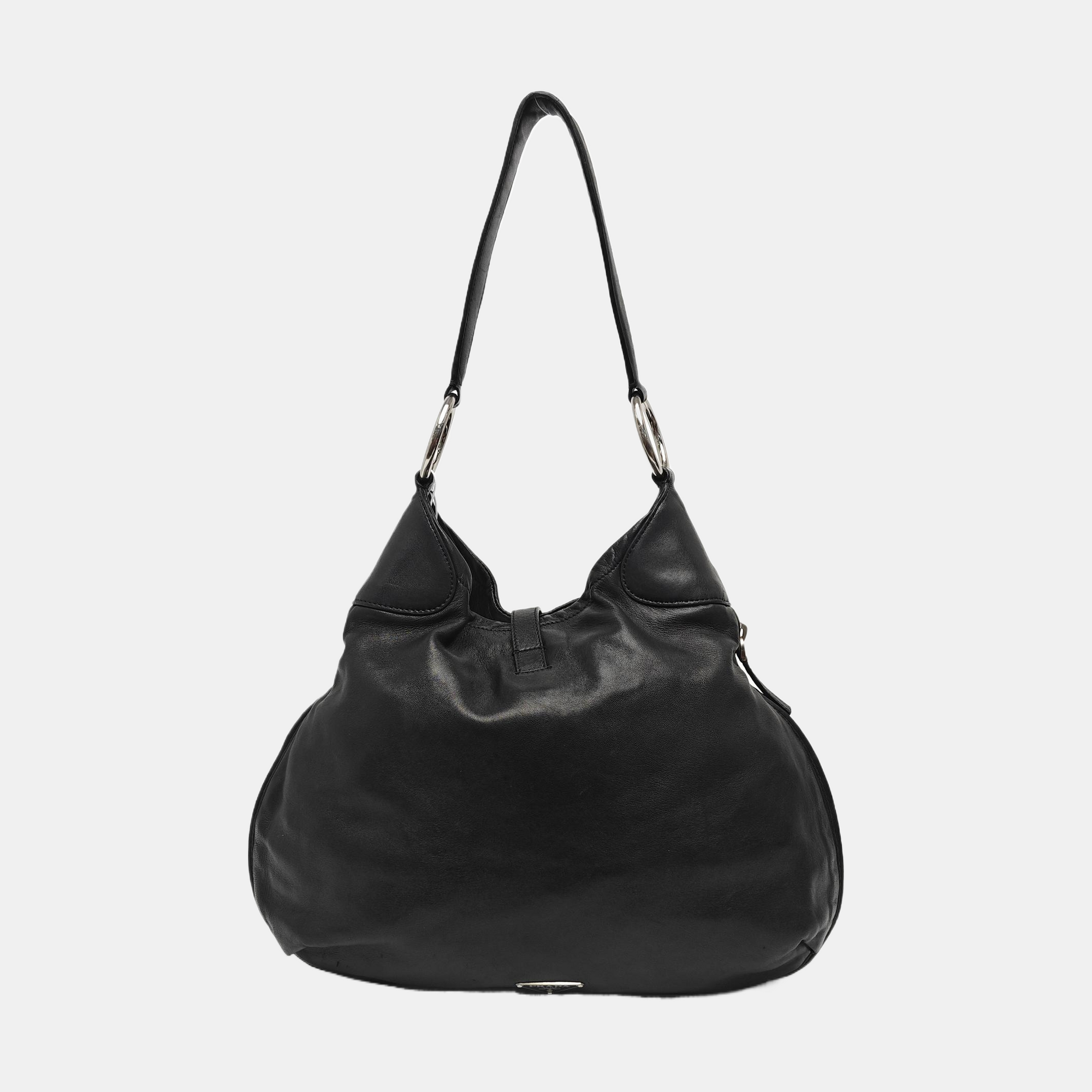 Nylon Lambskin Black