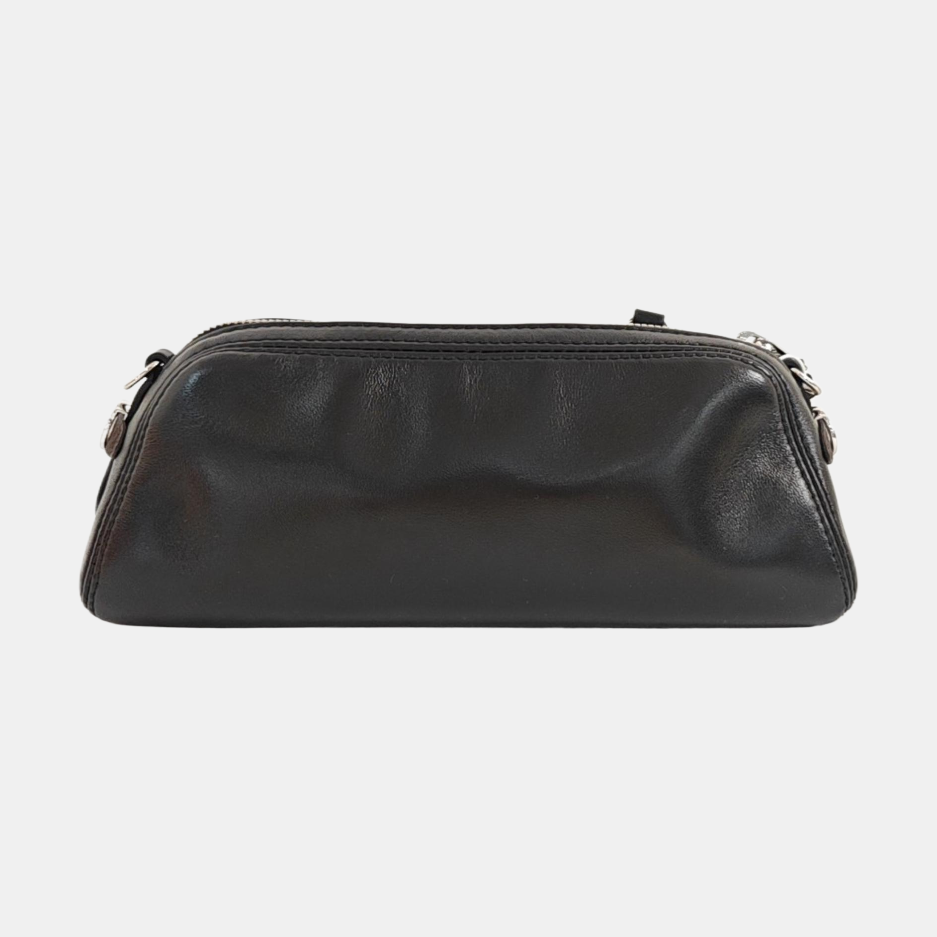 Lambskin Shoulder Bag Black