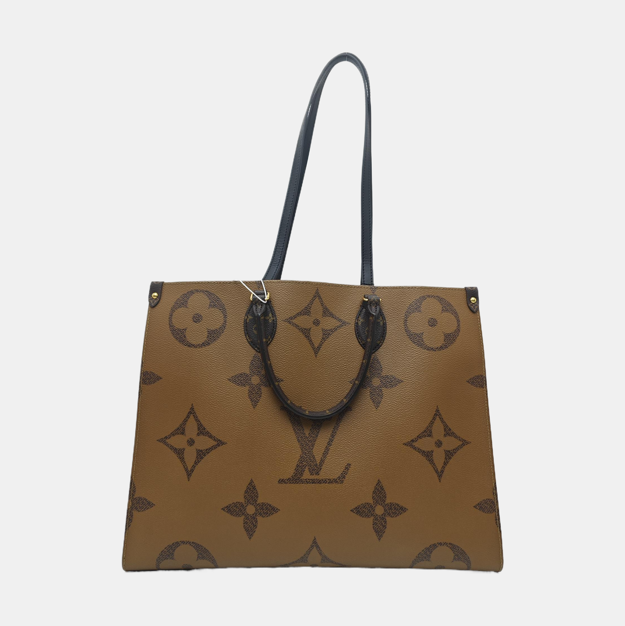 ONTHEGO GM Monogram Coated Canvas Brown