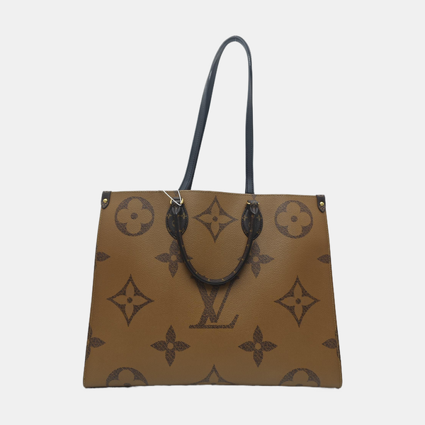ONTHEGO GM Monogram Coated Canvas Brown