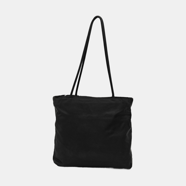 Nylon Tote Bag Black