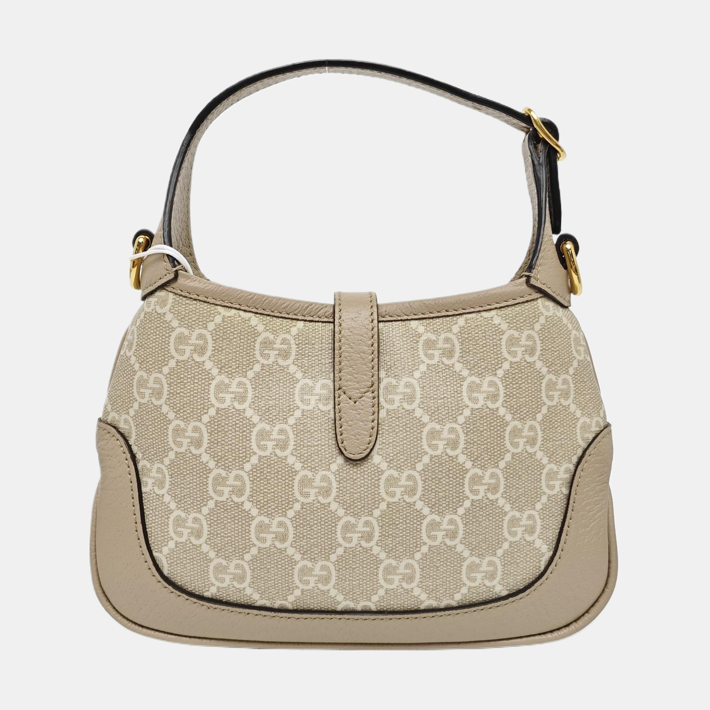 Jackie 1961 Mini Monogram Coated Canvas White