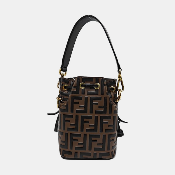 Mon Tresor Mini Monogram Calfskin Brown