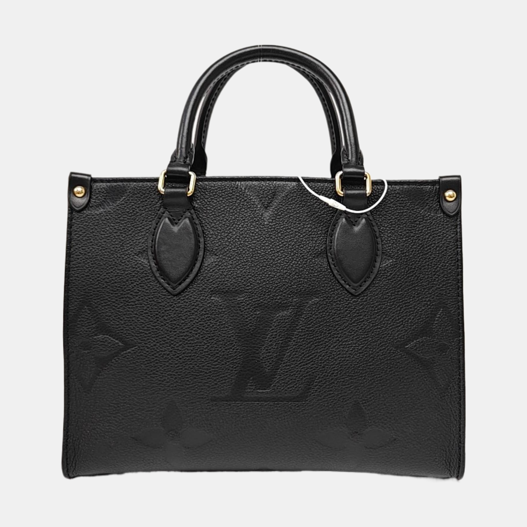 ONTHEGO PM Monogram Calfskin Black