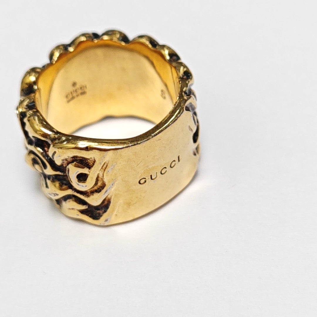 Metal Gold Ring EU 53