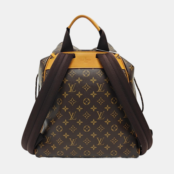 MONTSOURIS CARGO Monogram Coated Canvas Brown