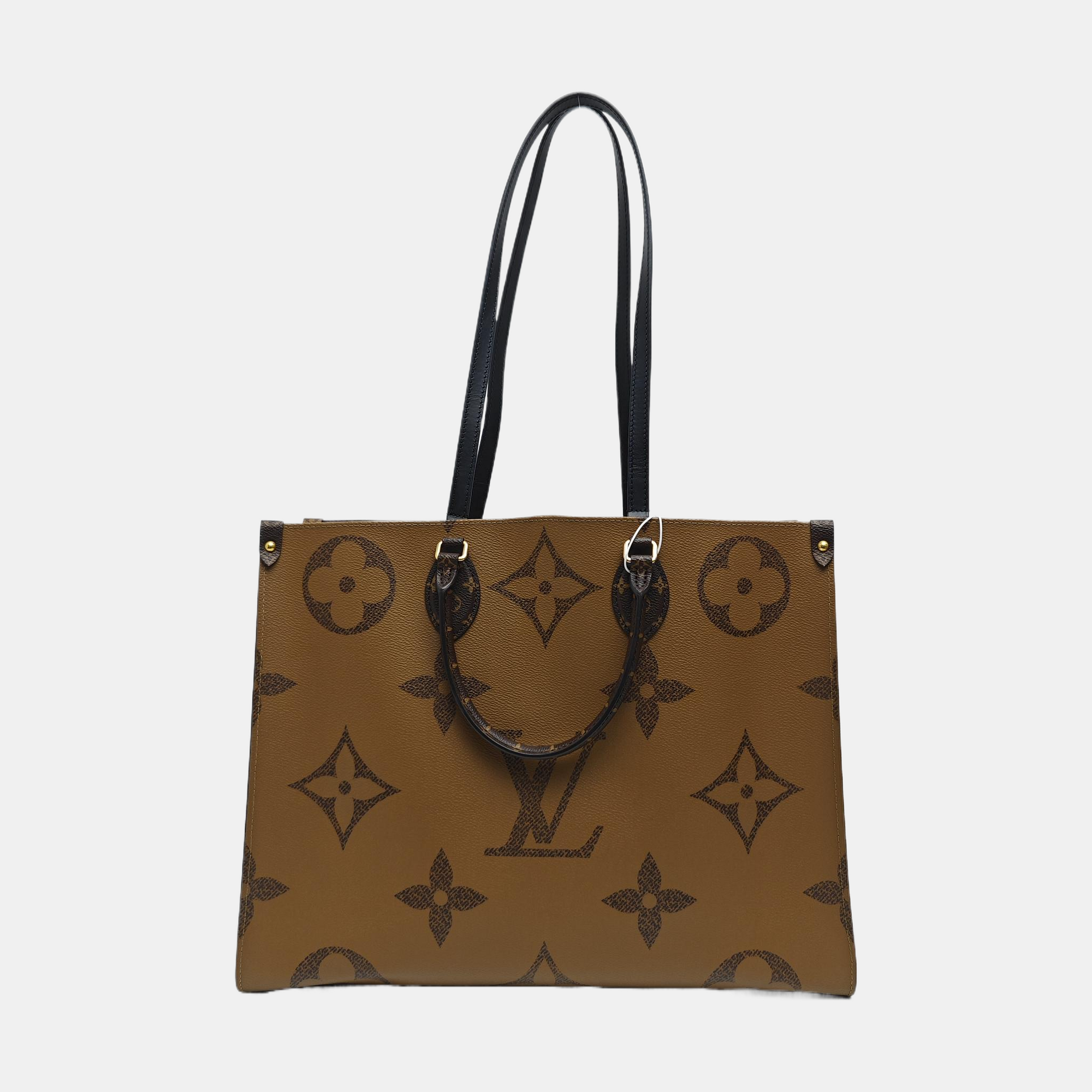 ONTHEGO GM Monogram Coated Canvas Brown