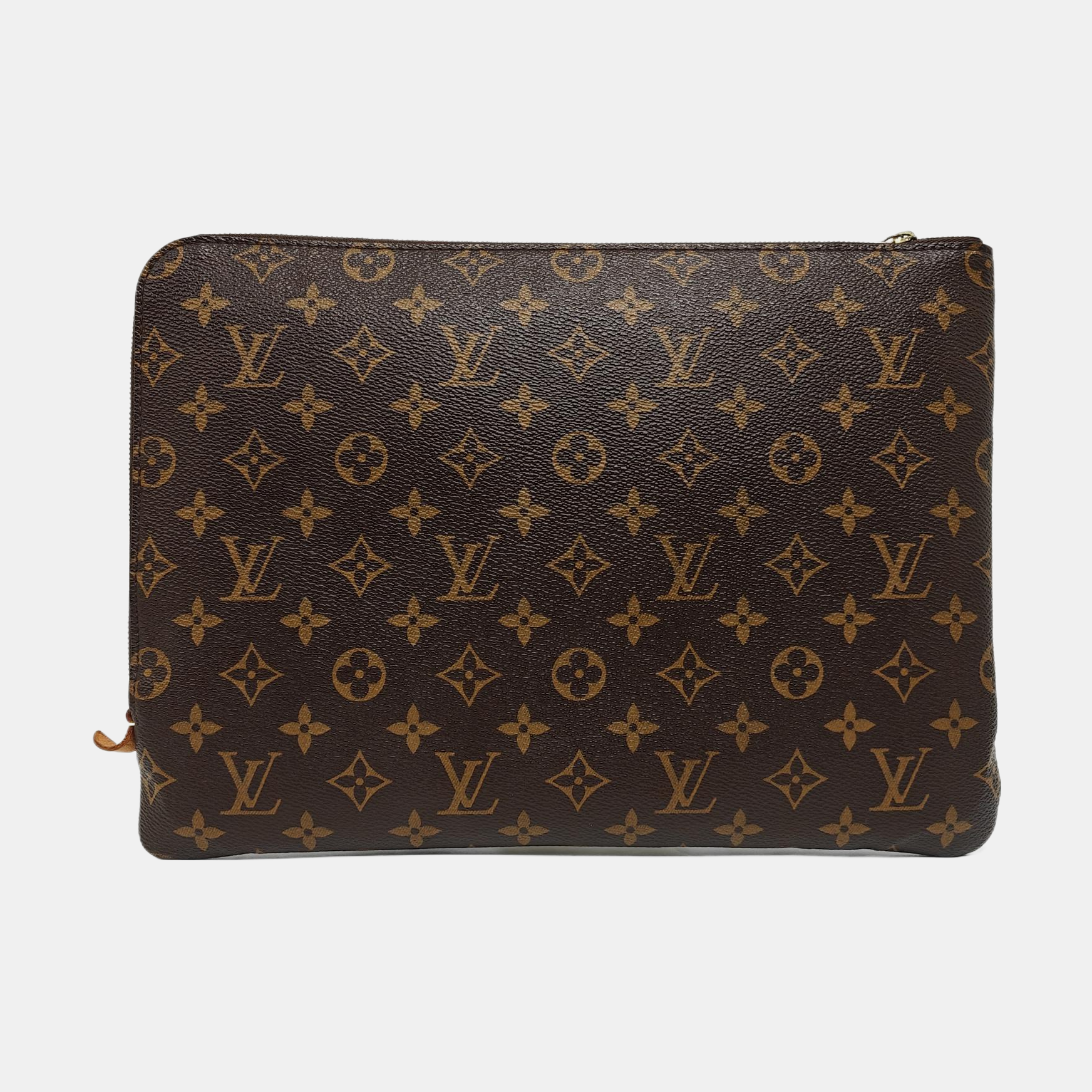 Etui Voyage MM Monogram Coated Canvas Brown