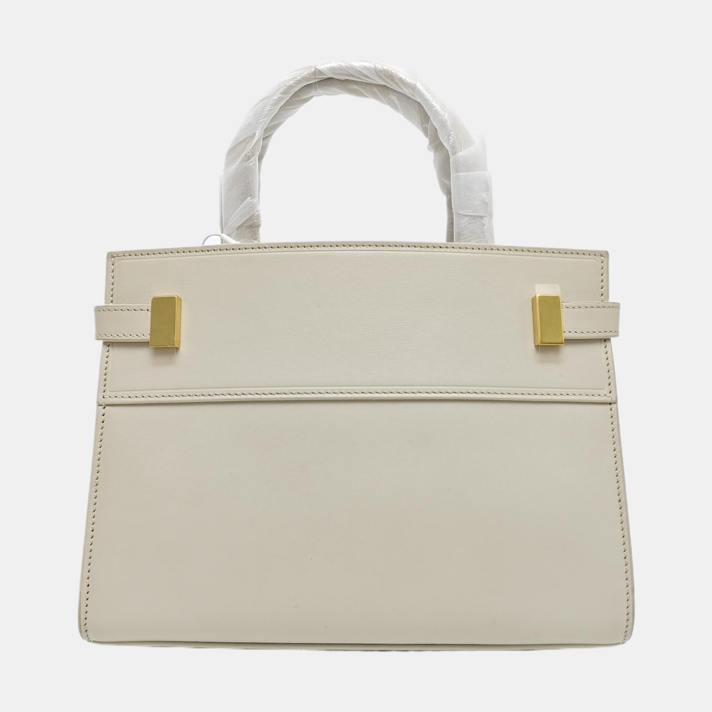 MANHATTAN Nano Calfskin White