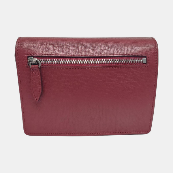 Authenticated pre-owned  Macken Patchwork Burgundy - Shoulder Bag at Looply