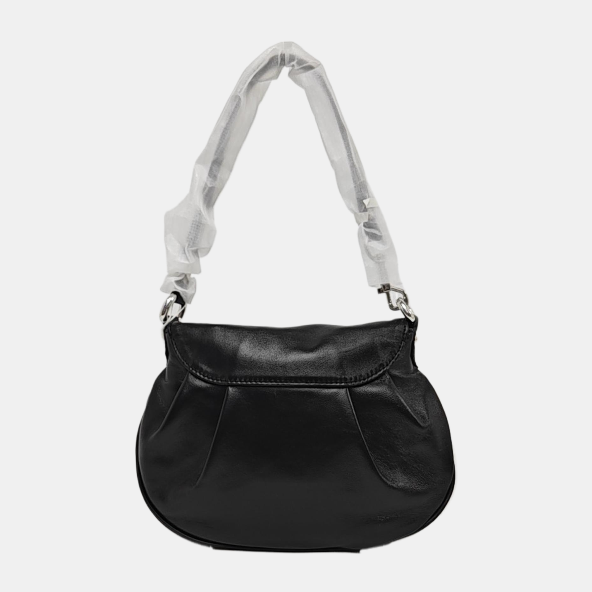 SUNSET Monogram Lambskin Black