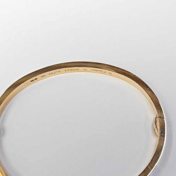 LOVE 18k Rose Gold Bangle