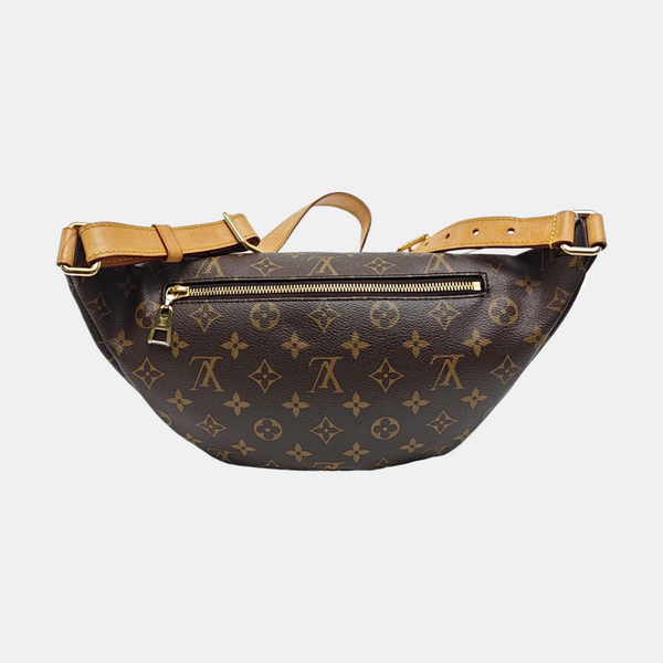 BUMBAG Monogram Coated Canvas Brown
