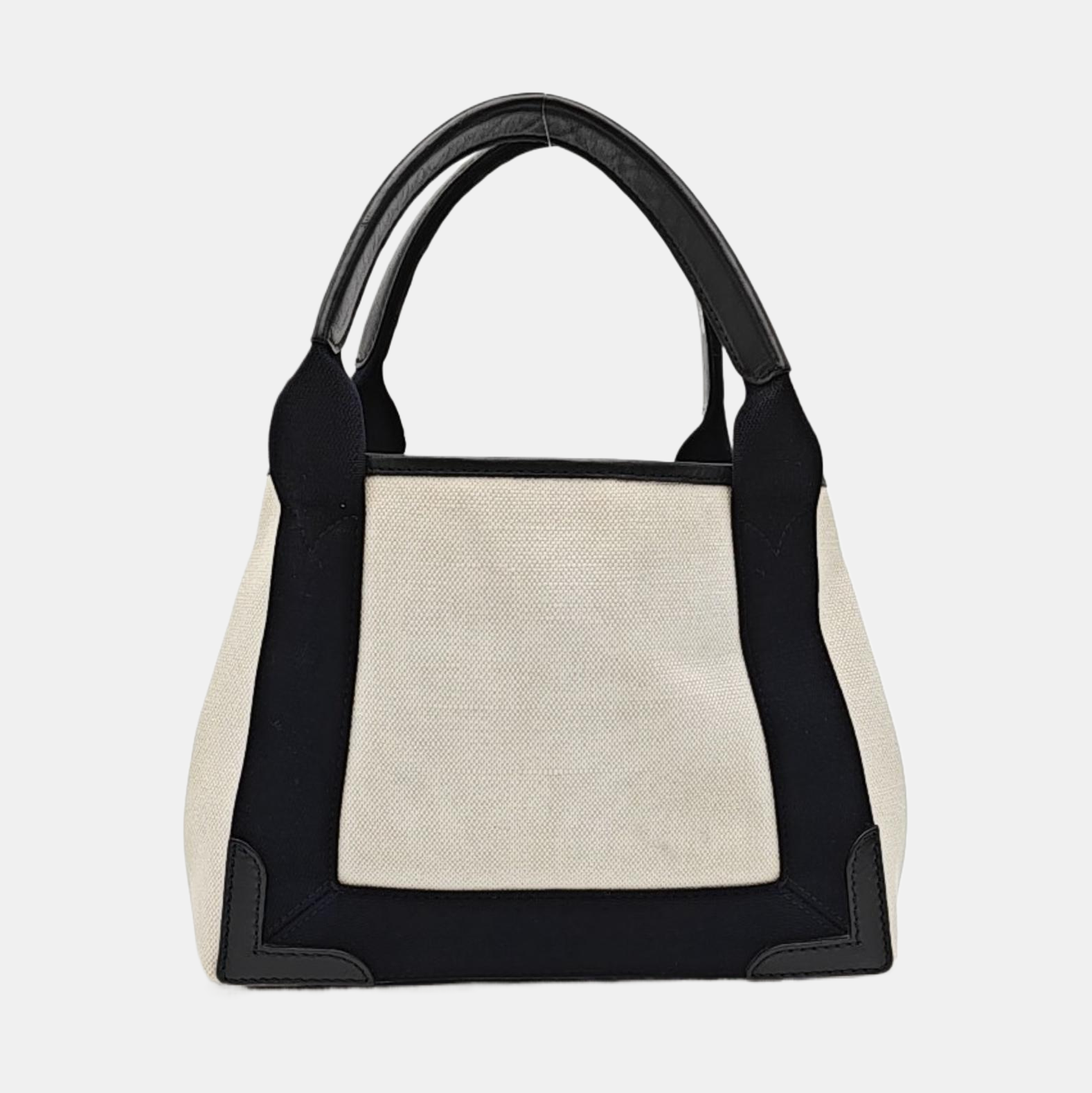 Navy Mini Canvas Beige