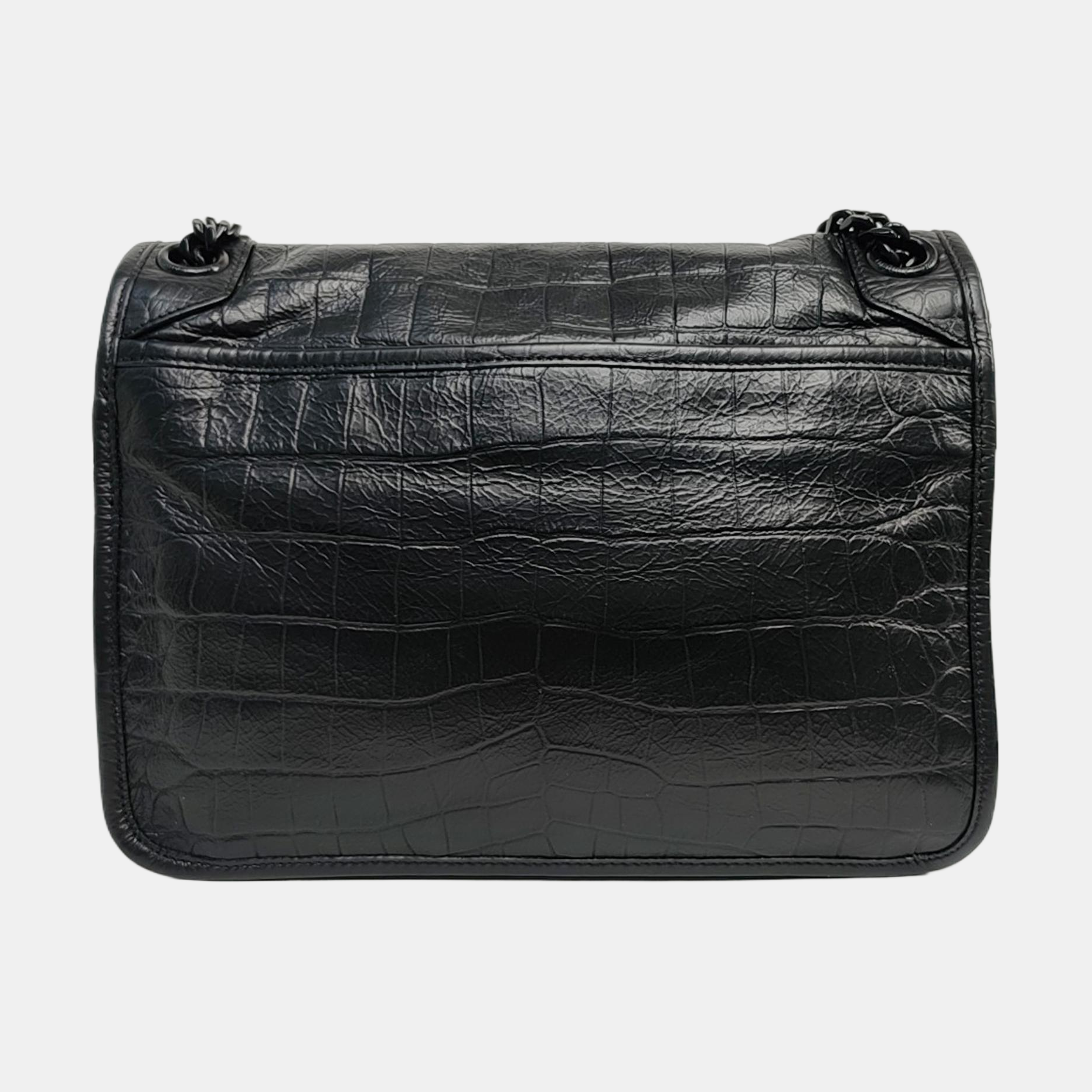 NIKI Medium Calfskin Black