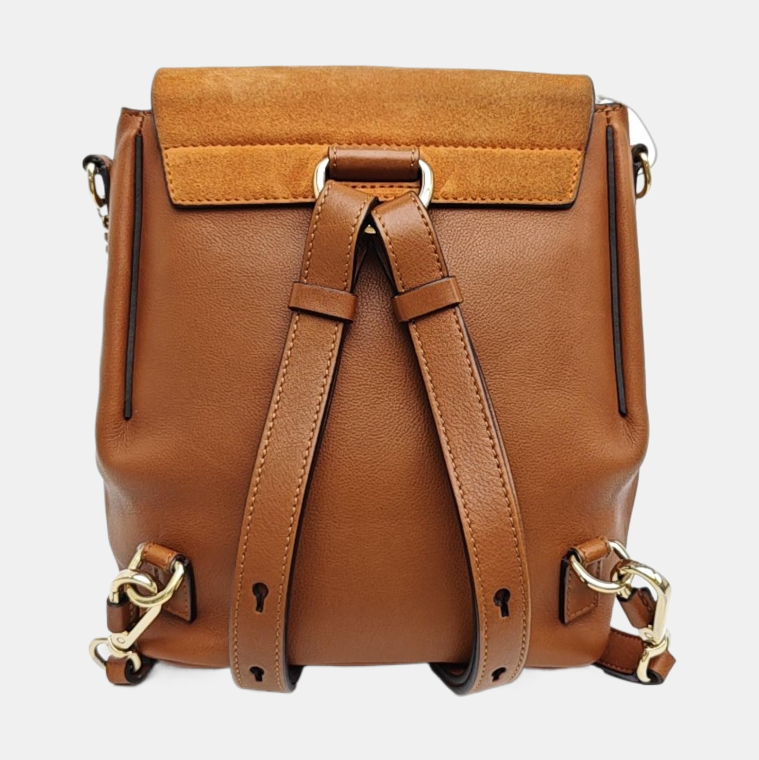 Faye Small Calfskin Brown