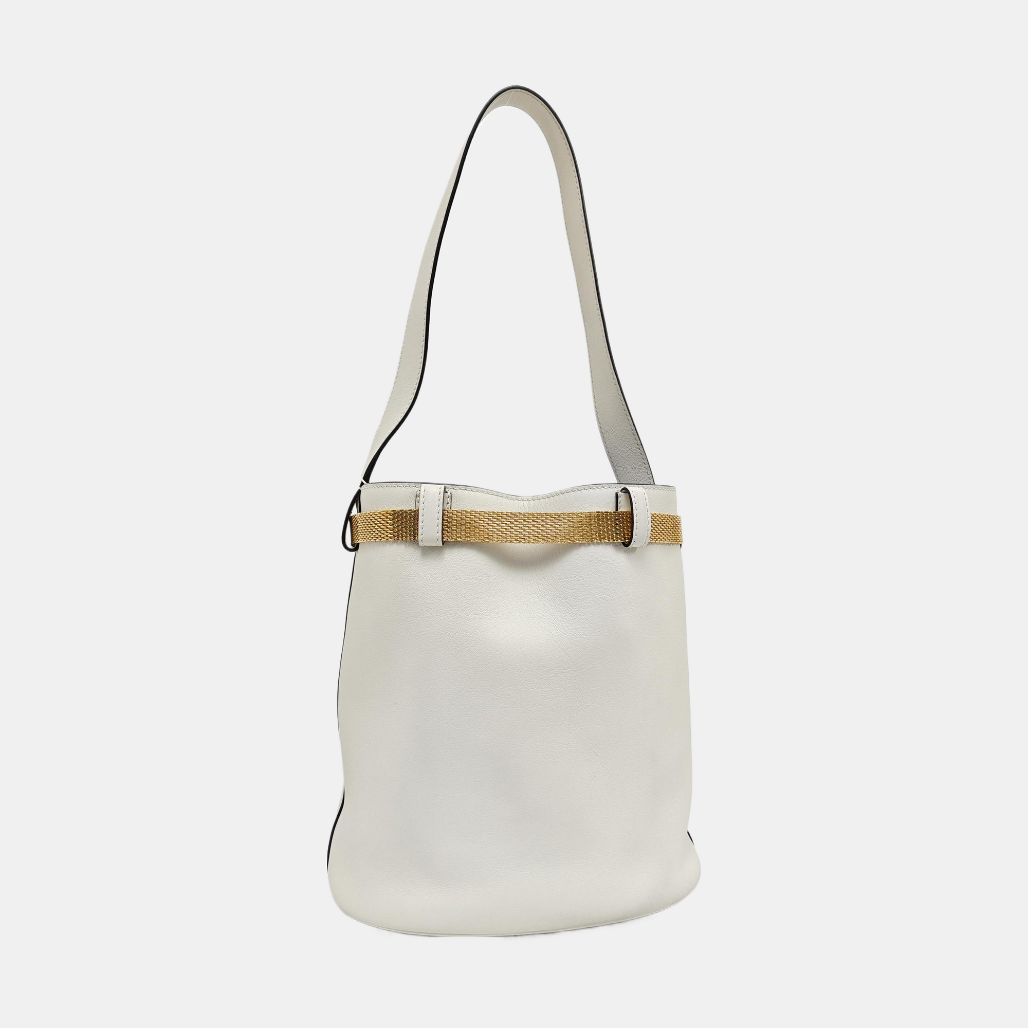 Buckle Calfskin White