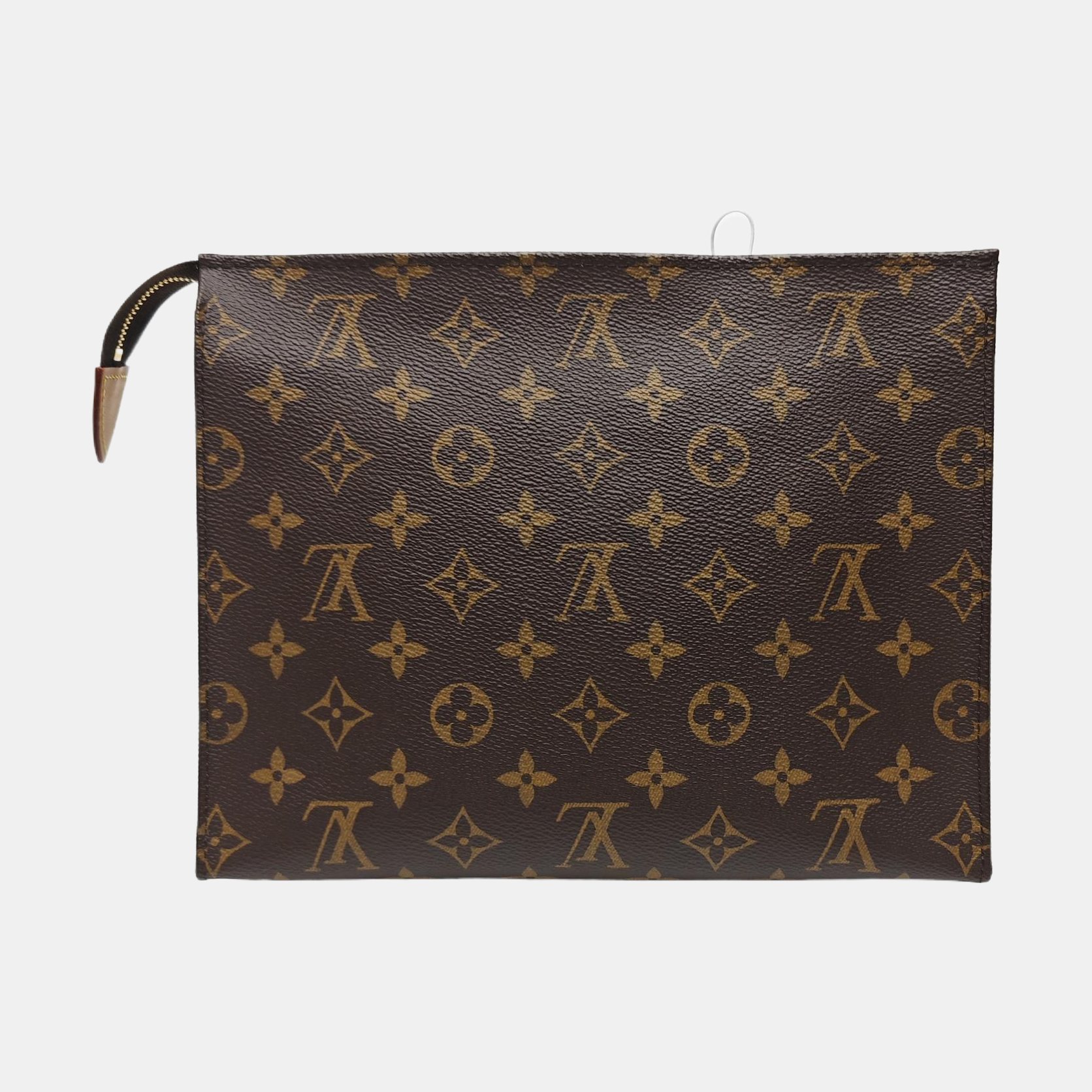 TOILET POCKET 26 Monogram Coated Canvas Brown