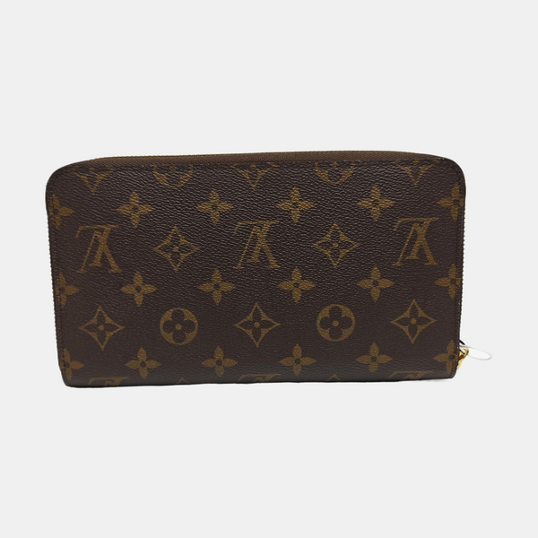 ZIPPY Monogram Coated Canvas Brown Wallet
