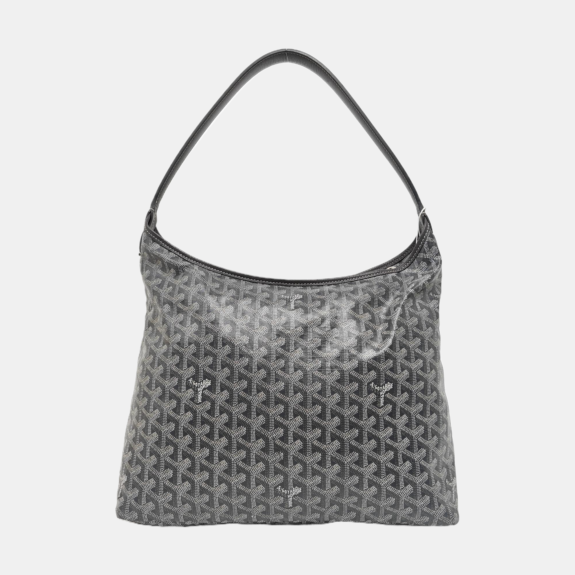 Hobo Coated Canvas Gray