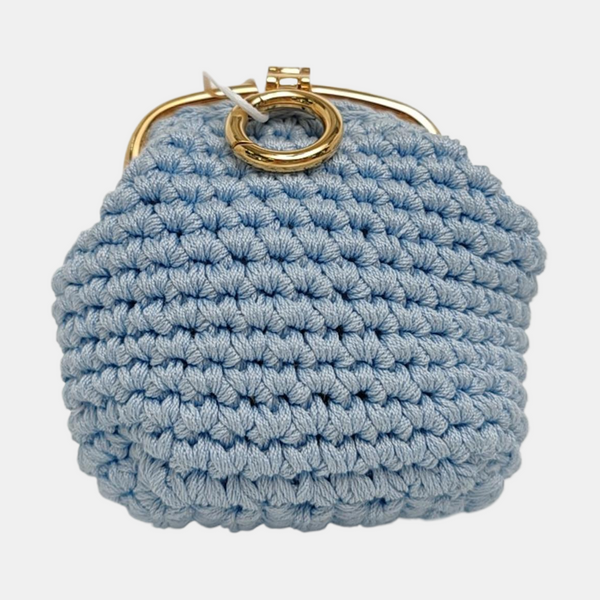 Fabric Clutch Blue
