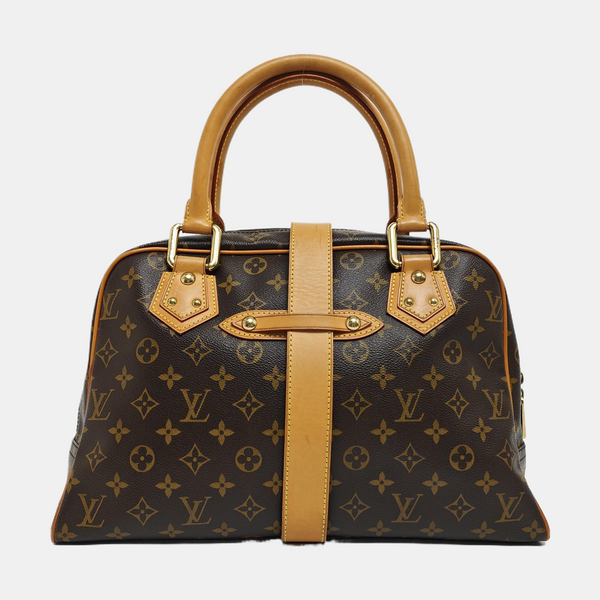 MANHATTAN GM Monogram Coated Canvas Brown