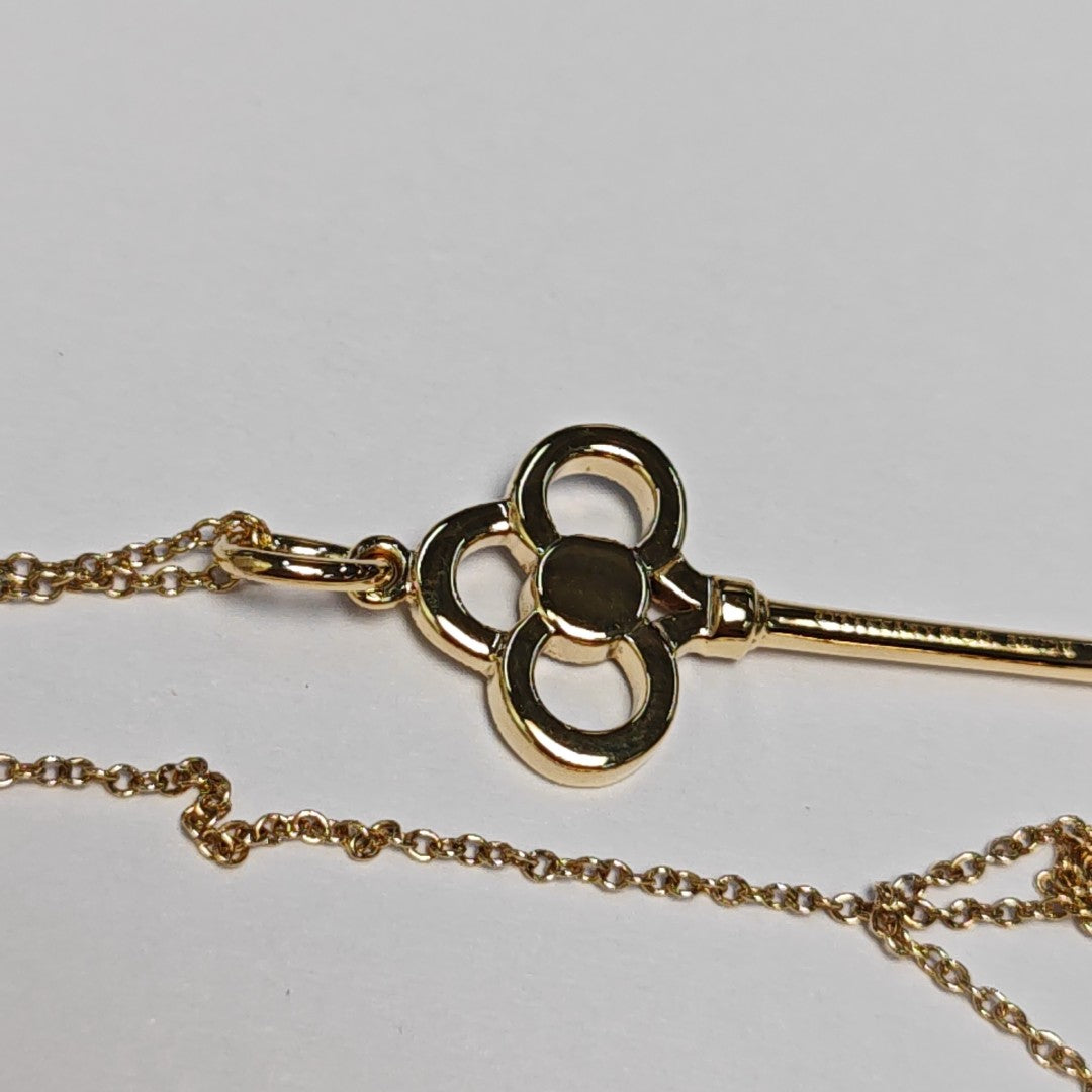 Tiffany Keys 18k Gold Necklace