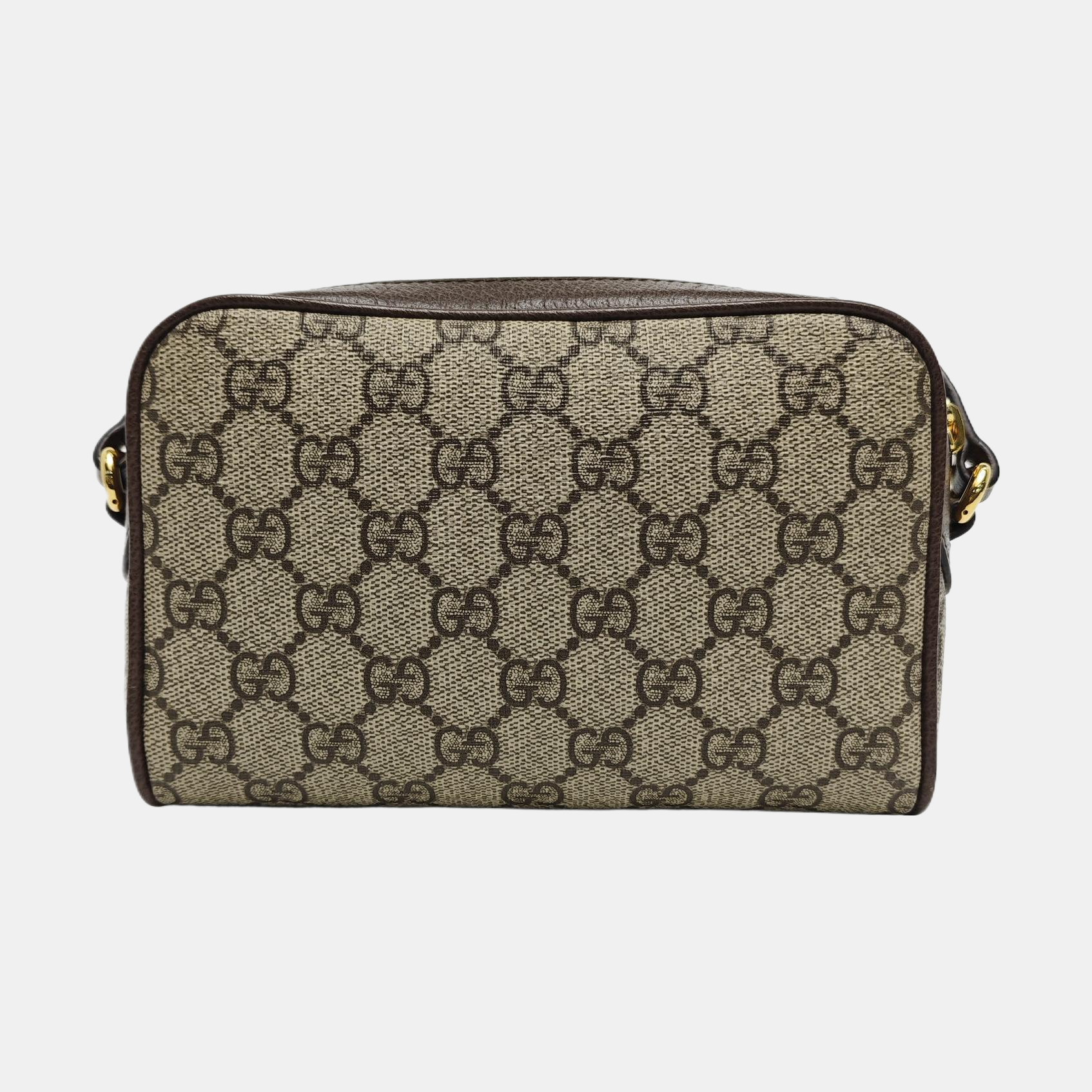 Ophidia Mini Monogram Coated Canvas Beige