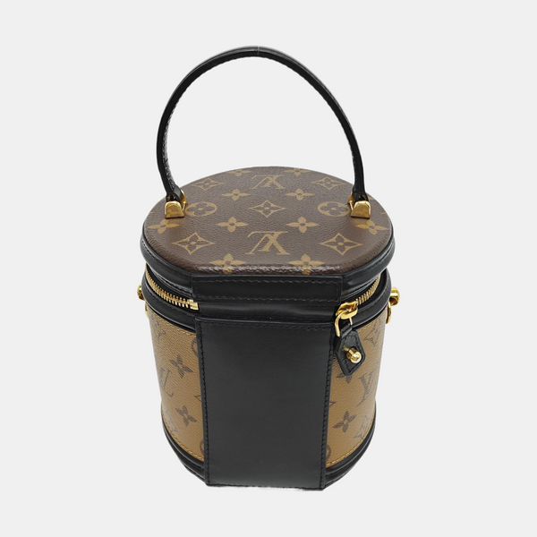 CANNES PM Monogram Coated Canvas Brown
