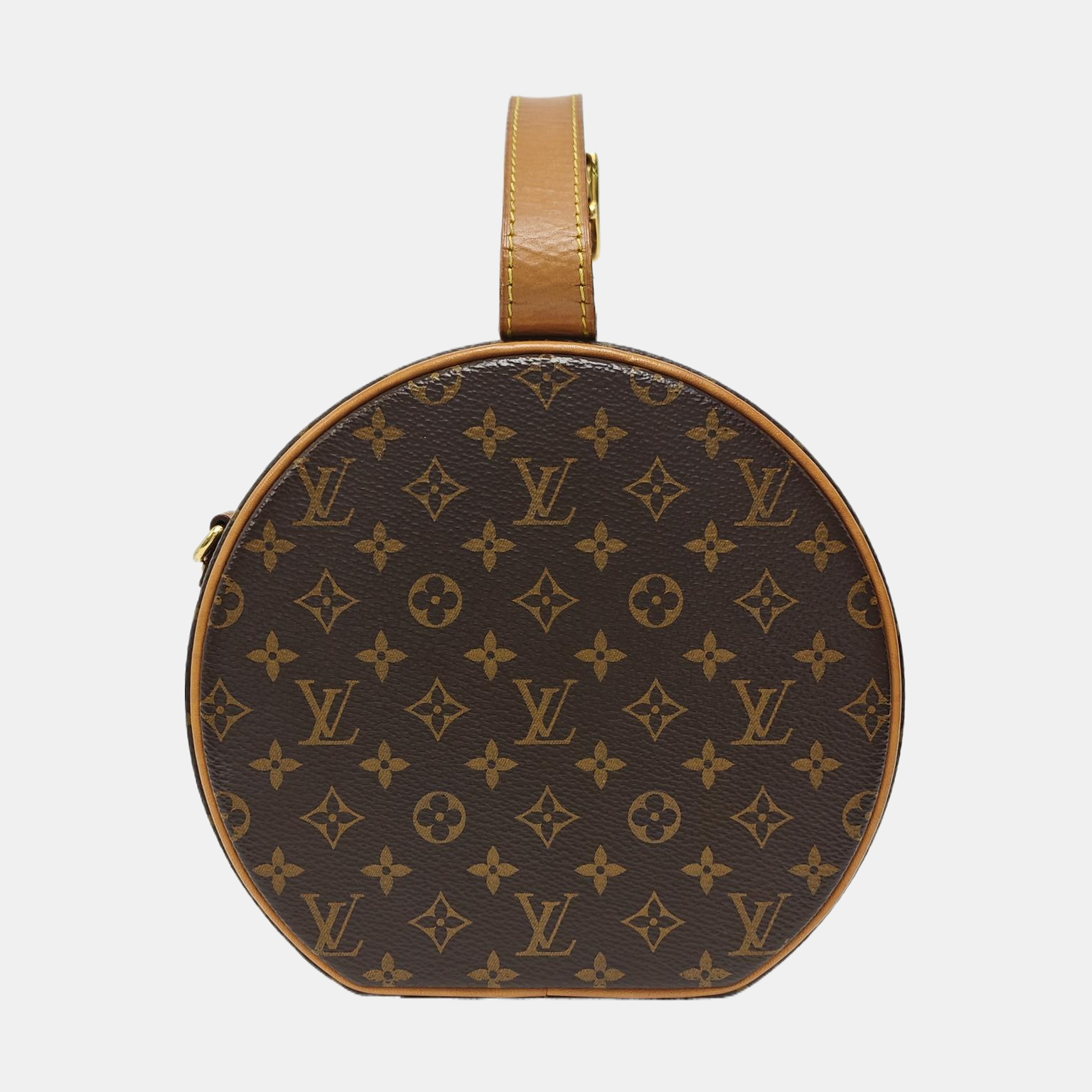 BOITE CHAPEAU PM Monogram Coated Canvas Brown