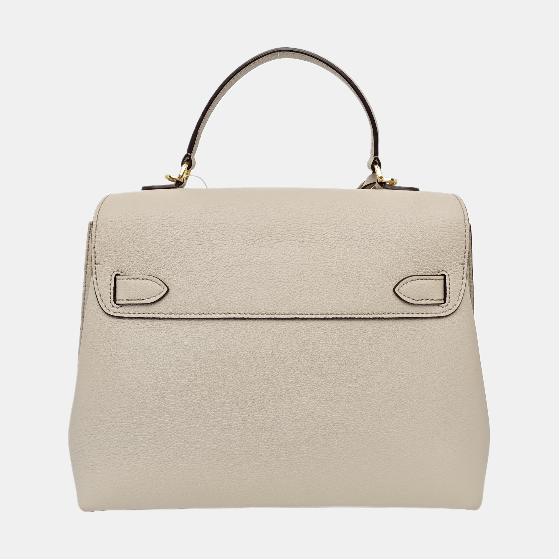 Calfskin Shoulder Bag Beige