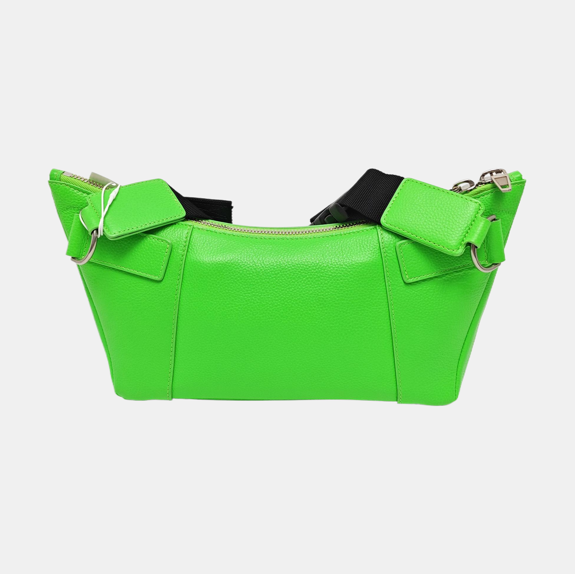 Authenticated pre-owned  Hourglass Calfskin Green - Top Handle Bag at Looply