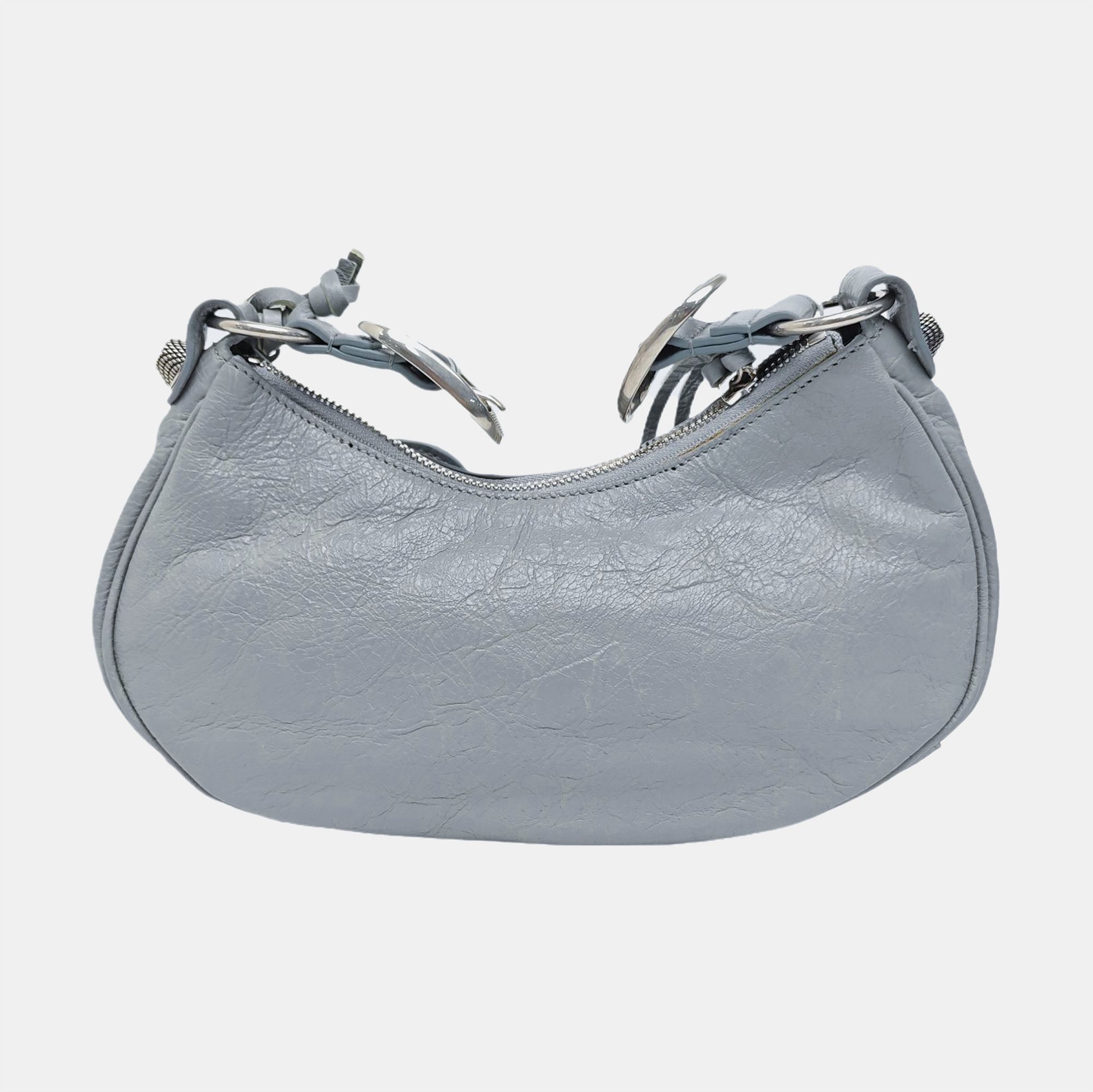 Le Cagole Mini Lambskin Blue