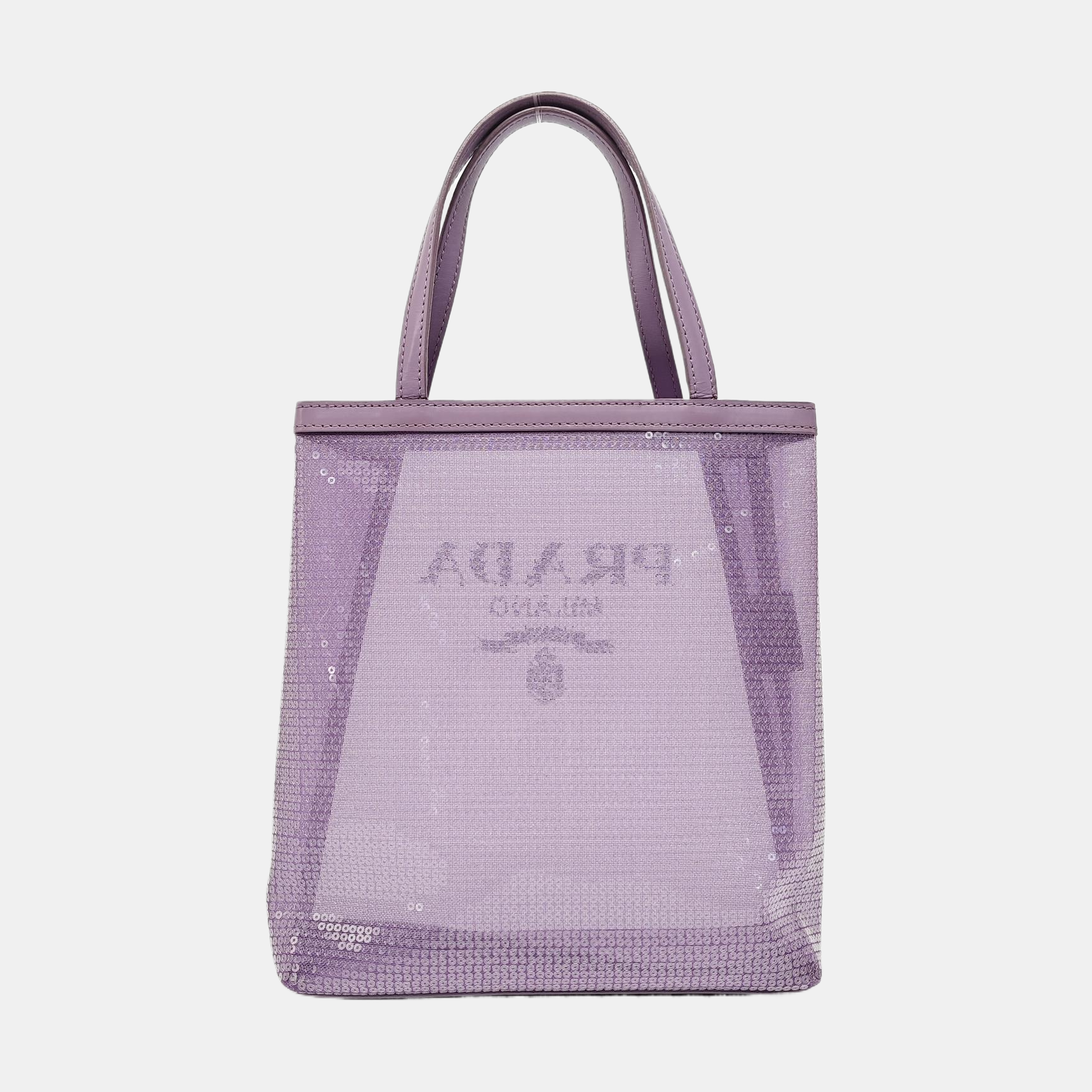 Special Material Tote Bag Purple