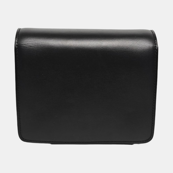 Authenticated pre-owned  CLASSIC BOX Mini Calfskin Black - Shoulder Bag at Looply