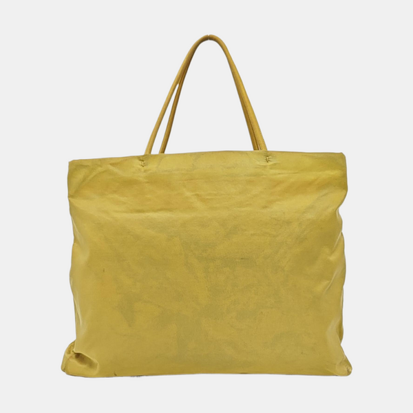 Nylon Tote Bag Yellow