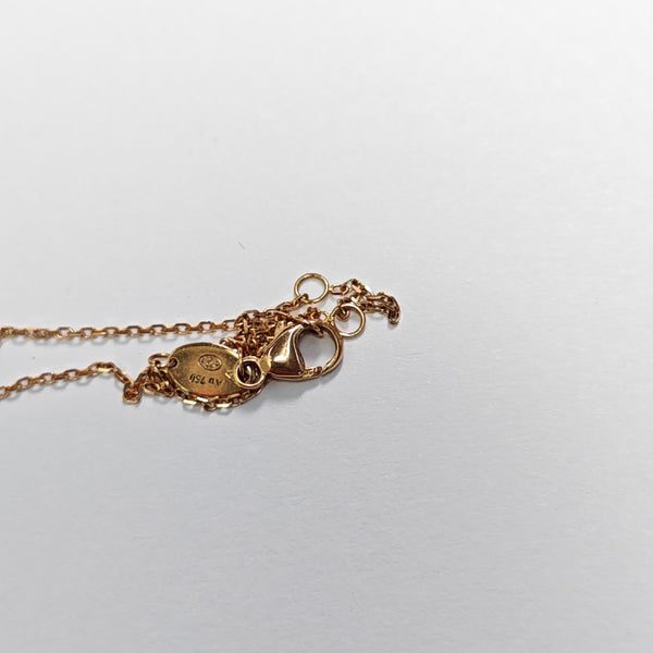 Jeux De Liens 18k Rose Gold Necklace