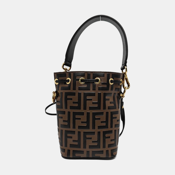 Mon Tresor Mini Monogram Calfskin Brown
