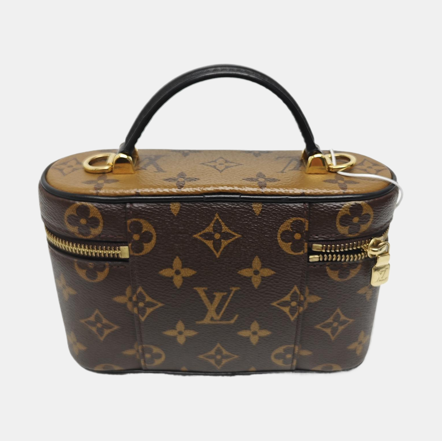 Vanity Chain Pouch Monogram Coated Canvas Brown