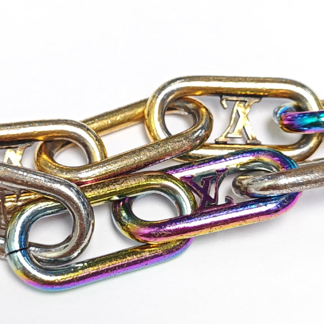 MONOGRAM CHAIN Metal Silver Bracelet