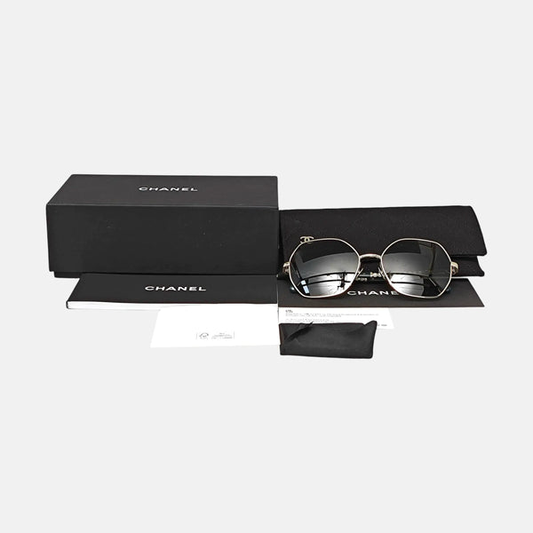 Metal Sunglasses Green