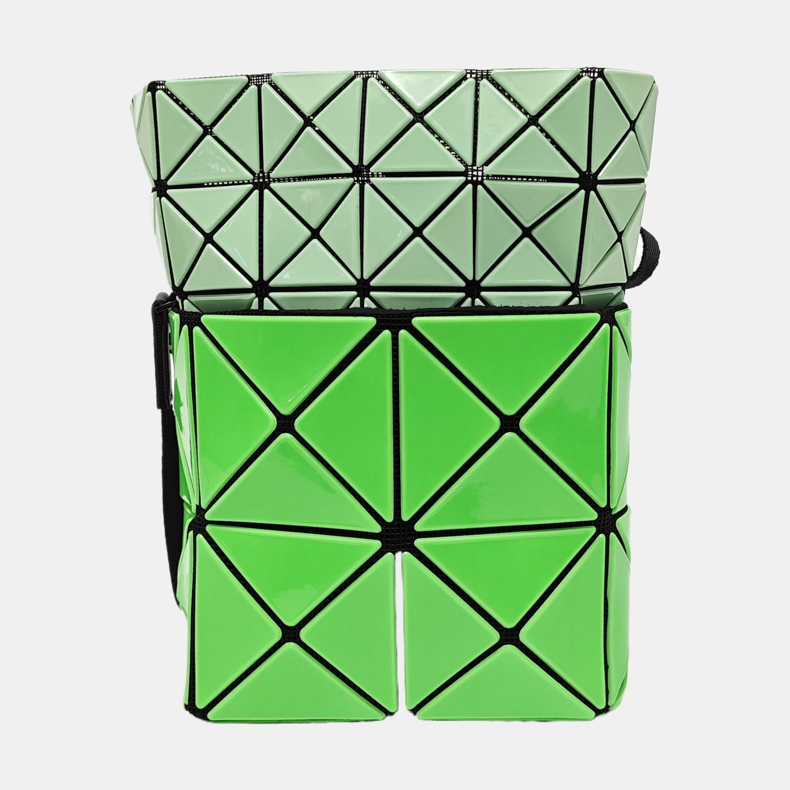 Special Material Bucket Bag Green