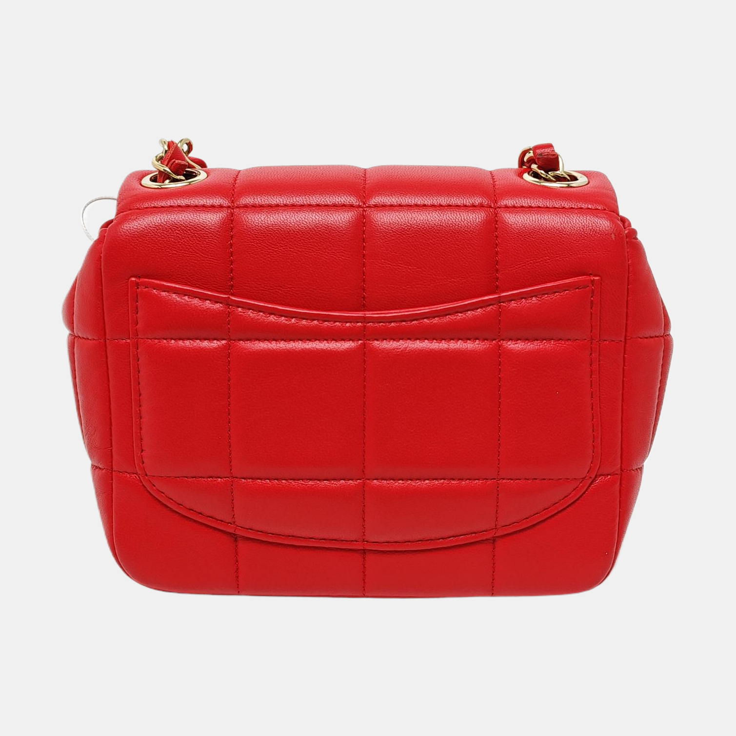 CLASSIC FLAP Mini Quilted Lambskin Red