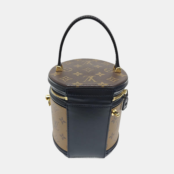 CANNES PM Monogram Coated Canvas Brown